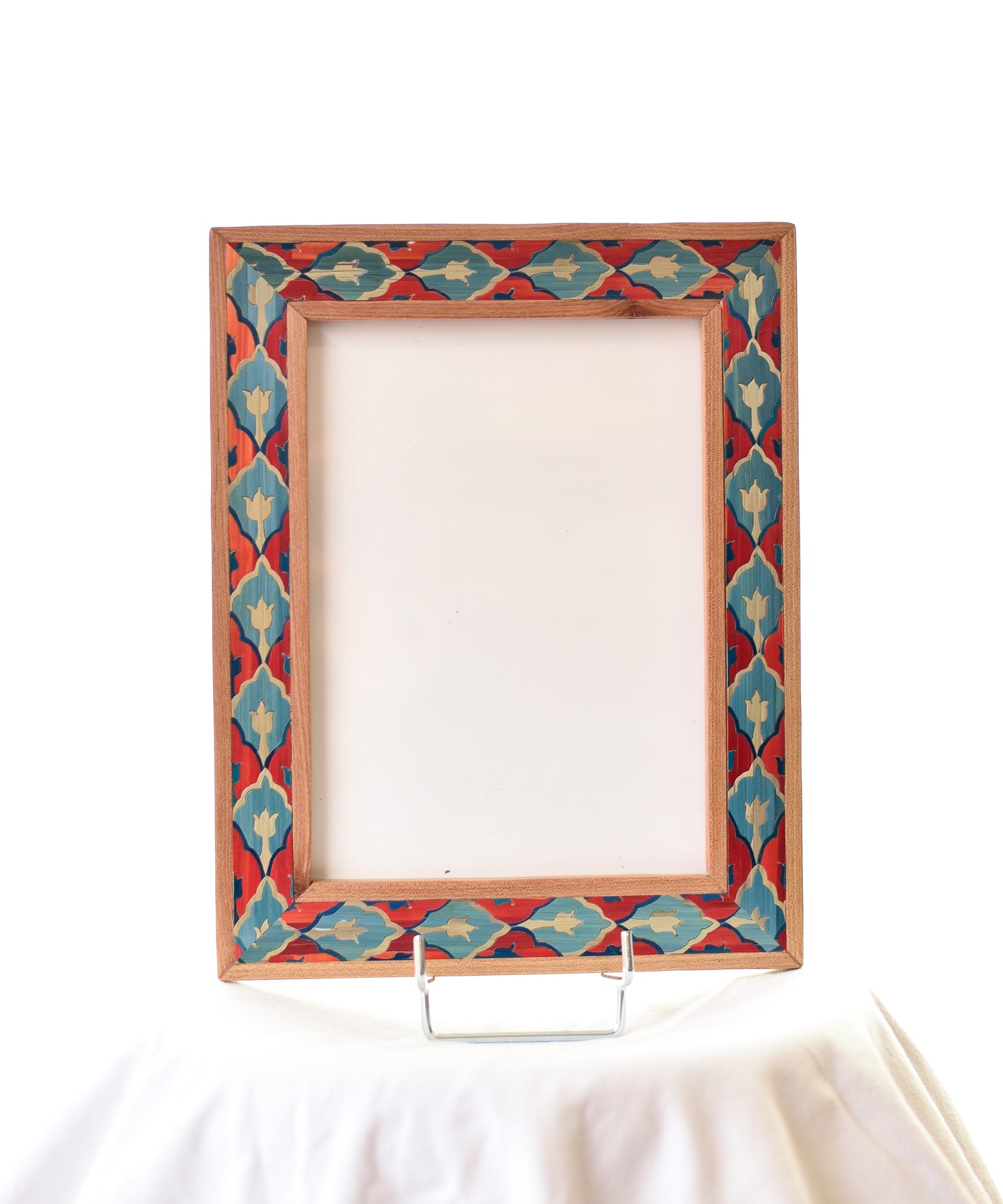 Cadre marqueterie de paille