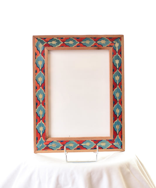 Cadre marqueterie de paille