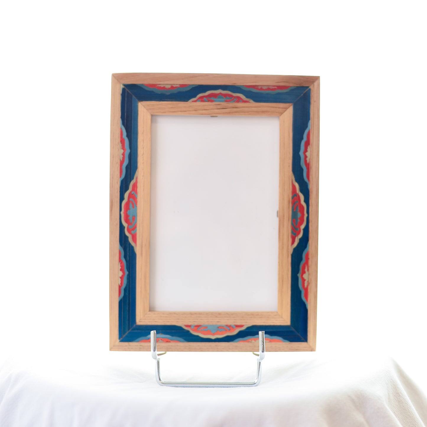 Cadre marqueterie de paille