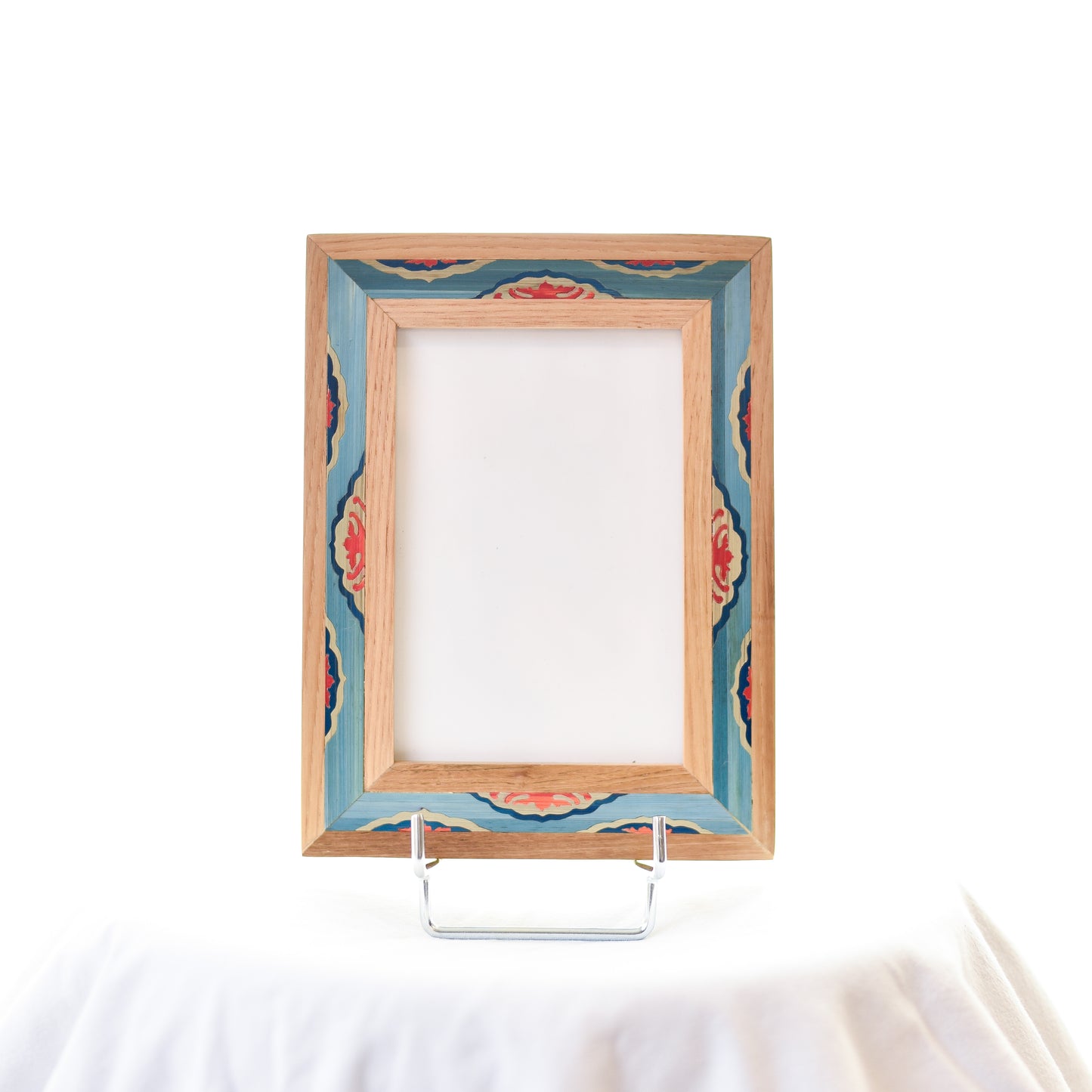 Cadre marqueterie de paille